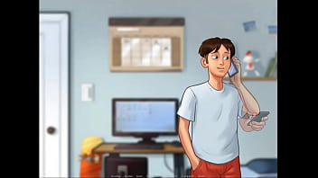 Summertime saga cap 26 follando con una milf pelirroja de enormes tetas