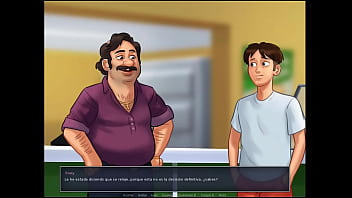 Summertime saga cap 26 follando con una milf pelirroja de enormes tetas