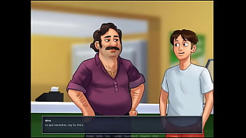 Summertime saga cap 26 follando con una milf pelirroja de enormes tetas