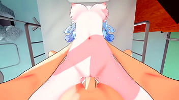 Yumemizuki heals patient by fucking him senseless genshin impact hentai