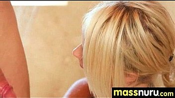 Slippery massage with happy end 5