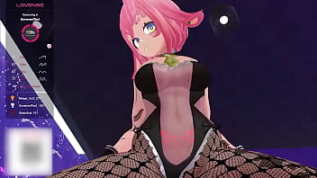 Fucking a bunny vtuber at the bar