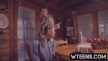 Busty blonde vixen marsha may gets seduced and fucked on sofa