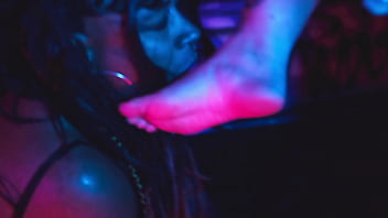 2 sadistic dommes with their perfect feet and furious dildos