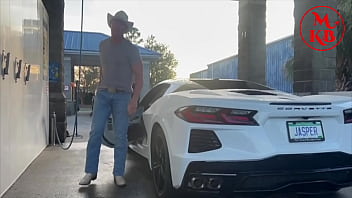 Blowjobs & fucking at the carwash with kora bell angel minx & duchess coco