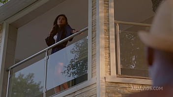 Parish wanted to seduce the gardener but did not expect that he would fuck her hard in her ass flx002