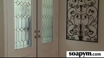 Friend gives him a soapy massage 14