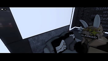 Dumb blonde is a good girl for black guys