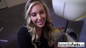 Hot blonde gets fucked hard