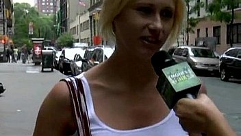 Desperate teen naked in public and fucks to pay rent 4