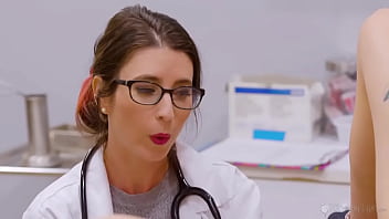 Stepmother and stepdaughter share lesbian doctor