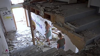 Nymphoman alarm im lost place drei schlampen dreckig von zwei schwänzen aufgerissen