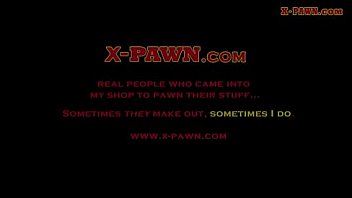 Hot girl with glasses fucked by pawn guy