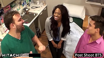 Freshman gets mandatory hitachi orgasm from doctor tampa misty rockwell