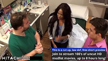 Freshman gets mandatory hitachi orgasm from doctor tampa misty rockwell