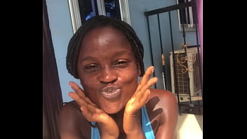 Crazybitch twerking on the balcony