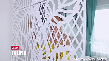 Busty olivia trunk teases herself to a screaming orgasm beauty angels