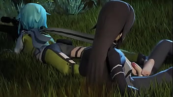 Kirito cum on feet