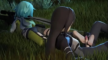 Kirito cum on feet