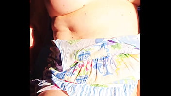 Exposing my boobs and wet fanny