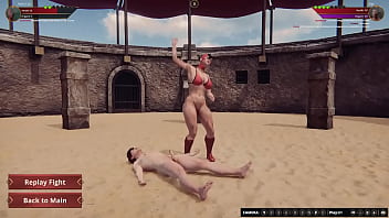 Anita vs gigi nf3d mixed sex combat competitive intercourse