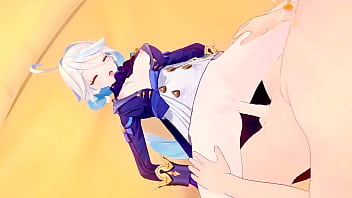 Nonton Furina Surprise Birthday Sex - Genshin Impact Hentai Compilation thumbnail