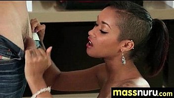 Sexy girl nuru massage and fuck 21