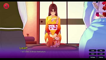 Visual novel hentai animated 3d visuals