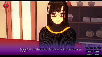 Visual novel hentai animated 3d visuals