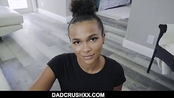 Big tits black teen stepdaughter alina ali family fucked by white stepdad after breakup pov