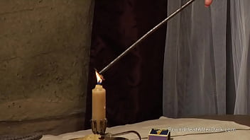 Sexy busty lesbian slaves moaning from pleasure and punishment with madame