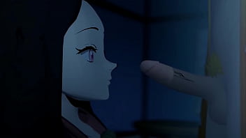 Nezuko eating cock