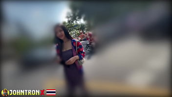 Johntronx this petite thai amateur babe knows how to wiggle her perfect ass in pov