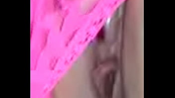 Fingering myself thru panties