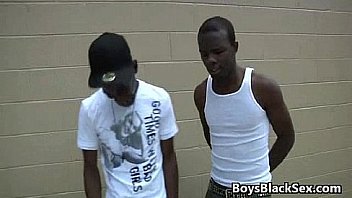 Black Muscular Gay Dude Fuck Anally White Twink Hard 01 thumbnail