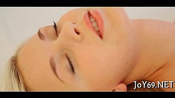 Legal age teenager playgirl rubs erogenic zones