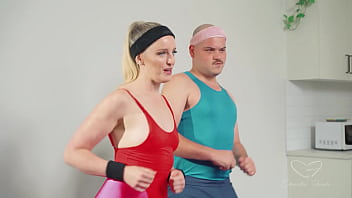 Slutty fit blonde charlie forde rides woody alyx's hard dick