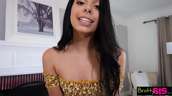 Brattysis hot latina gina valentina grinds cock for cash s5 e5 family taboo