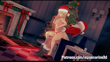 Merrry christmas marine porn 3d animation Merrry christmas marine porn 3d animation