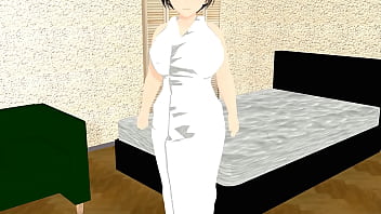 「フル3dアニメ　絶倫メスゴリラ　ガタイの良いムチムチhカップキャバ嬢と肉弾セックス　小津りさ」サンプルムービー