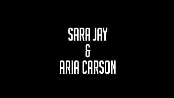Best lesbian 69 scenes aria carson & sara jay make out on the couch