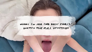 Accidental throatpie gf hates swallowing so i tricked her