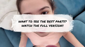 Accidental throatpie gf hates swallowing so i tricked her