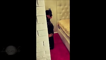 Blowjob with batwoman