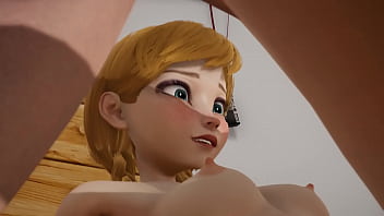 Lesbian frozen elsa and anna pussy licking masturbation and scissoring