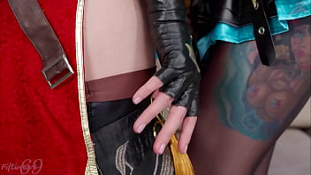 Anime lesbian bitches stretch their juicy anal holes