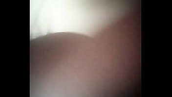 Black girl touching her boobs