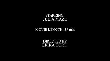 Julia maze's new adventures where her anus is completely destroyed by triple anal penetration from seven cocks eks583