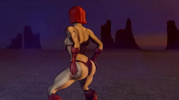 Twerk testing dance animation