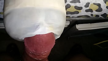 Wanking to a sexy girl